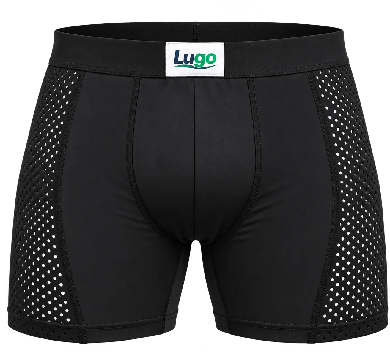 Lugo medikal boxer kapalı ön panel görünümü
